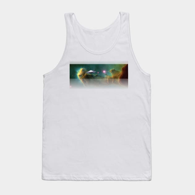 Saucer Tank Top by at1102Studio